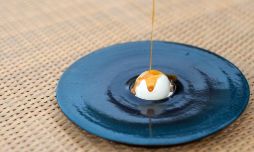 Crême glacée au miel Photo Glace au miel